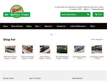Tablet Screenshot of mrmuffinstrains.com